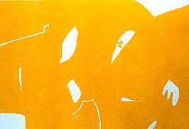 linocut printing proces colour