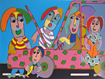 Twan de Vos autopech, de familie past zich aan en verveelt zich niet, zoals het in de jaren zestig ging, flower power
