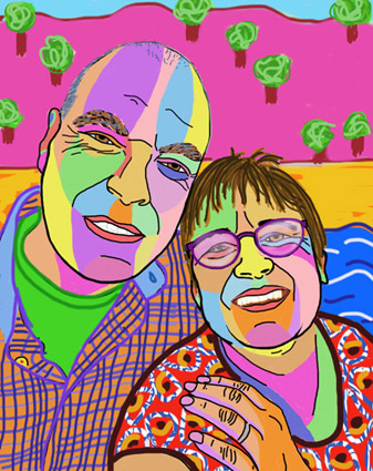 Digitale portretten van mensen. Email foto's van degene die u wilt laten portretteren naar Twan de Vos en u ontvangt een portret in hoge resolutie dat u kunt printen, publiceren of gebruiken zoals u wilt. Laat jezelf of iemand anders vanaf een foto portretteren in mijn stijl. De prijs van een digitaal portret is vanaf 75 Euro. U ontvangt het portret via email binnen 7 dagen.