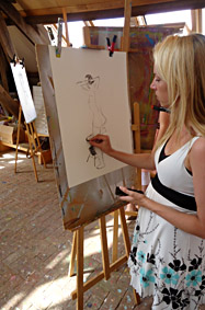 Workshop naaktmodel tekenen naar een mannelijk of vrouwelijk naaktmodel in Nederland, Assen