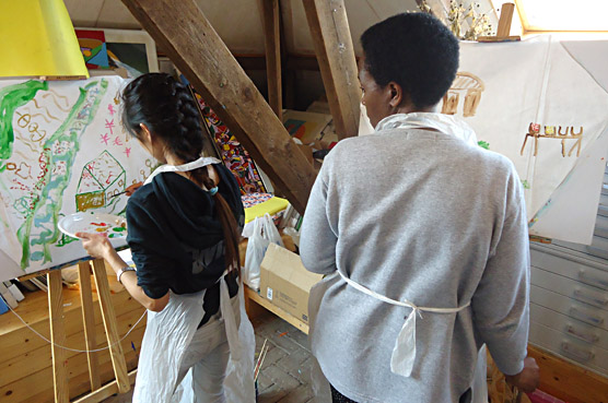 Workshop vliegers schilderen en knutselen in de uiterwaarden van de Rijn  in Wageningen of Tilburg 